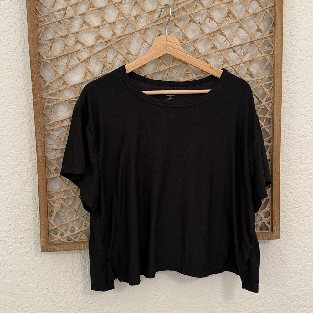 Old Navy Navy Blue Short Sleeve Top